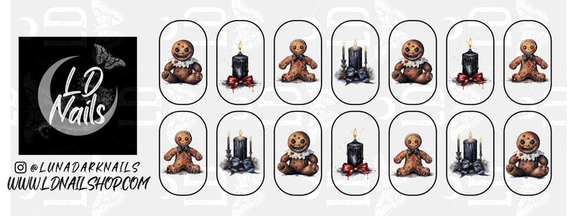 Gingerdead Decals