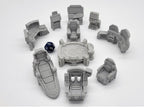 Starship Bridge and Terminals - EC3D Design, Infinity, Legion, Sci-fi, Cyberpunk, Starfinder, tabletop terrain, Sci-fi Scenery