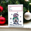 Seed Packages - Christmas - Gnome Designs - Ornament or Gift Tag - Includes 10 Packs of seeds