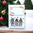 Seed Packages - Christmas - Gnome Designs - Ornament or Gift Tag - Includes 10 Packs of seeds
