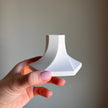 Swirl Candlestick Holder: Jesmonite Table Decor