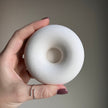 Geometric Jesmonite Candlestick Holder: Minimalist Table Decor