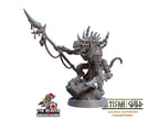 Bonekrat Carrionbearer  28/32mm mini - Artisan Guild | Animal | Rat | Mouse | Fighter | Ratfolk | Barbarian | Pathfinder | Wargaming | Rogue