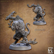 Sandfang Ratkins  28/32mm mini set - Artisan Guild | Animal | Rat | Mouse | Fighter | Ratfolk | Barbarian | Pathfinder | Wargaming | Rogue