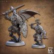 Draconic Shock Troops mini set- Artisan Guild | Dragon | Dragonkin | Dragonborn | Fighter | Barbarian | Ranger | Pathfinder | Wargaming 32mm