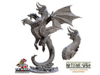 Azgrathok the Chaos Dragonlord mini - Artisan Guild | Dragon | Drake | Legendary | Tiamat | Gargantuan | Pathfinder | Wargaming