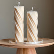 Astrological Pillar Candle: Soy Wax, Shaped Decorative Candle