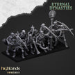 Ancient Skeletons with Bows - Highlands Miniatures | Undead | Skeleton | Lich | Ancient | Desert | Fantasy | Pathfinder | Wargaming