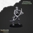 Ancient Skeletons with Bows - Highlands Miniatures | Undead | Skeleton | Lich | Ancient | Desert | Fantasy | Pathfinder | Wargaming