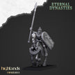 Ancient Skeletal Cavalry with Spears - Highlands Miniatures | Undead | Skeleton | Lich | Horse | Desert | Fantasy | Pathfinder | Wargaming