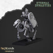 Ancient Skeletal Cavalry with Spears - Highlands Miniatures | Undead | Skeleton | Lich | Horse | Desert | Fantasy | Pathfinder | Wargaming