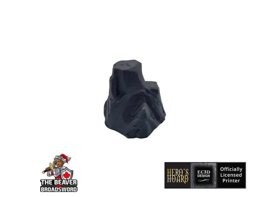 Large Rock Terrain Set 3 -  Scatter Scenery by EC3D, for TTRPGs and Wargaming - Mountain, Rocks, Canyon, DnD mini, Pathfinder, Tabletop