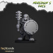 Orc Warriors with Hand Weapons - Highlands Miniatures | Goblin | Black Orc | Ork | Orcs | Warrior | Fantasy | Pathfinder | Wargaming | Squad