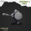 Orc Warriors with Spears - Highlands Miniatures | Goblin | Black Orc | Ork | Orcs | Warrior | Fantasy | Pathfinder | Wargaming | Squad