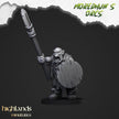 Orc Warriors with Spears - Highlands Miniatures | Goblin | Black Orc | Ork | Orcs | Warrior | Fantasy | Pathfinder | Wargaming | Squad