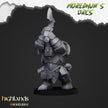 Armored Orc Warriors - Highlands Miniatures | Goblin | Black Orc | Ork | Orcs | Warrior | Fantasy | Pathfinder | Wargaming | Squad | Heavy