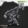 Orc Shaman 1 - Highlands Miniatures | Goblin | Black Orc | Ork | Orcs | Boar | Fantasy | Pathfinder | Wargaming | Warlock | Wizard, Sorcerer