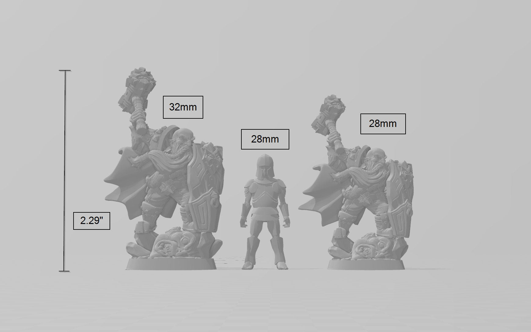 dwarven giantslayer champion - Artisan Guild | Fighter | Barbarian | Dwarf | Cleric | Paladin | Pathfinder | TTRPG, Wargaming, Male, Warrior