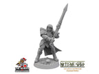 Female Human Fighter dnd Mini with Greatsword dnd mini - Artisan Guild | Barbarian | Knight | Cleric | Paladin, Pathfinder, TTRPG, Wargaming