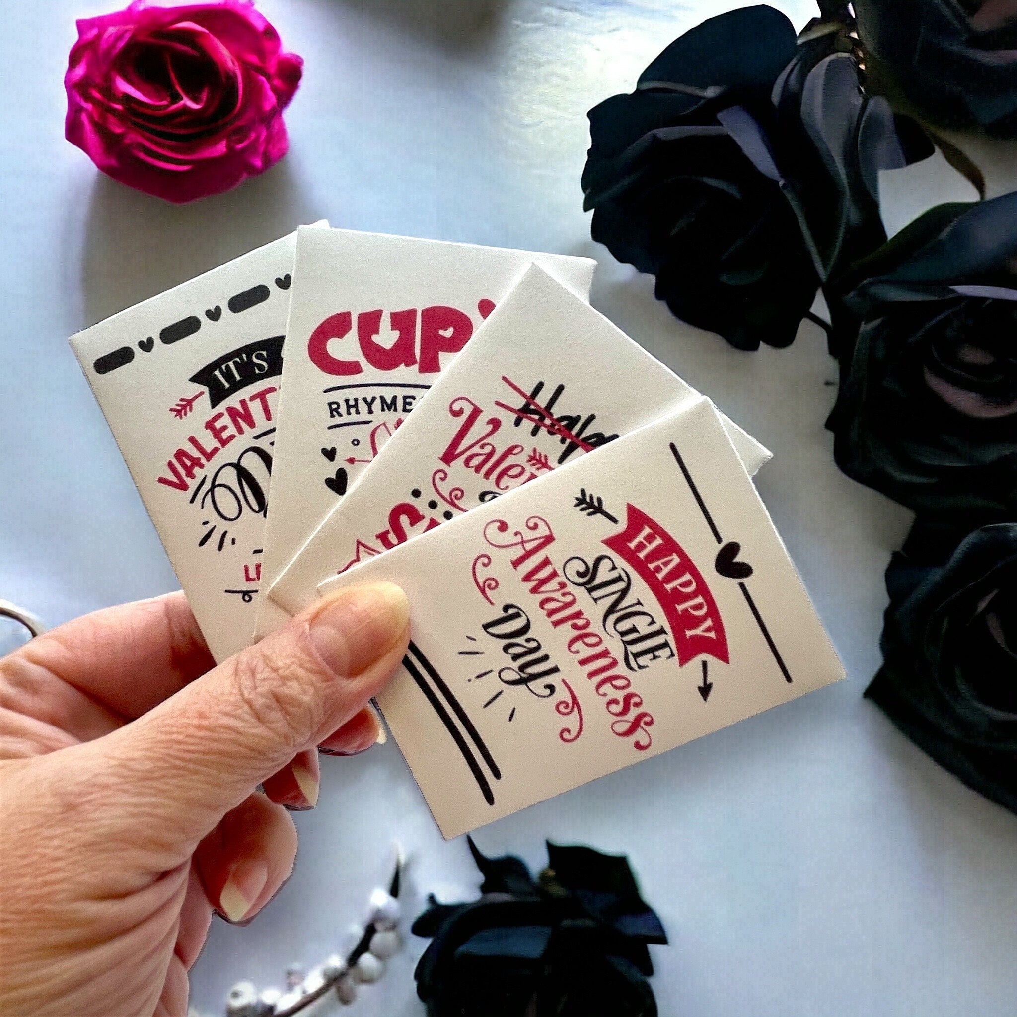 Seed Packages - AntiValentine's Day Gift for friends - Includes Seeds - 10 packages