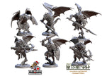Draconic Shock Troops mini set- Artisan Guild | Dragon | Dragonkin | Dragonborn | Fighter | Barbarian | Ranger | Pathfinder | Wargaming 32mm