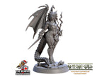 Onixia the Tempest 28/32mm mini - Artisan Guild | Dragon | Dragonkin | Dragonborn | Female | Sorcerer | Warlock | Pathfinder | Wargaming