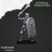 Ancient Skeletons with Melee Weapons - Highlands Miniatures | Undead | Skeleton | Lich | Ancient | Desert | Fantasy | Pathfinder | Wargaming