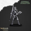 Ancient Skeletons with Bows - Highlands Miniatures | Undead | Skeleton | Lich | Ancient | Desert | Fantasy | Pathfinder | Wargaming