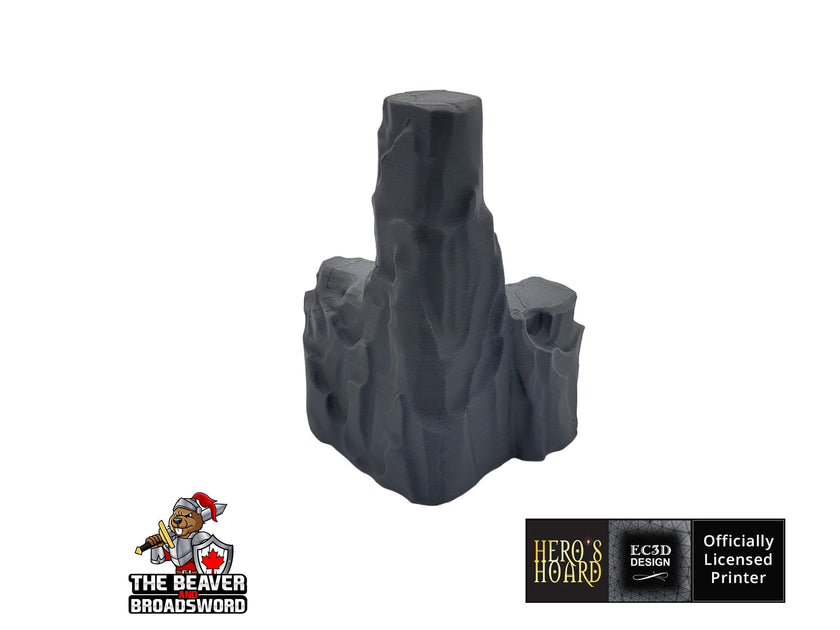 Large Rock Terrain Set 2 -  Scatter Scenery by EC3D, for TTRPGs and Wargaming - Mountain, Rocks, Canyon, DnD mini, Pathfinder, Tabletop