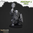 Orc Warriors with Hand Weapons - Highlands Miniatures | Goblin | Black Orc | Ork | Orcs | Warrior | Fantasy | Pathfinder | Wargaming | Squad