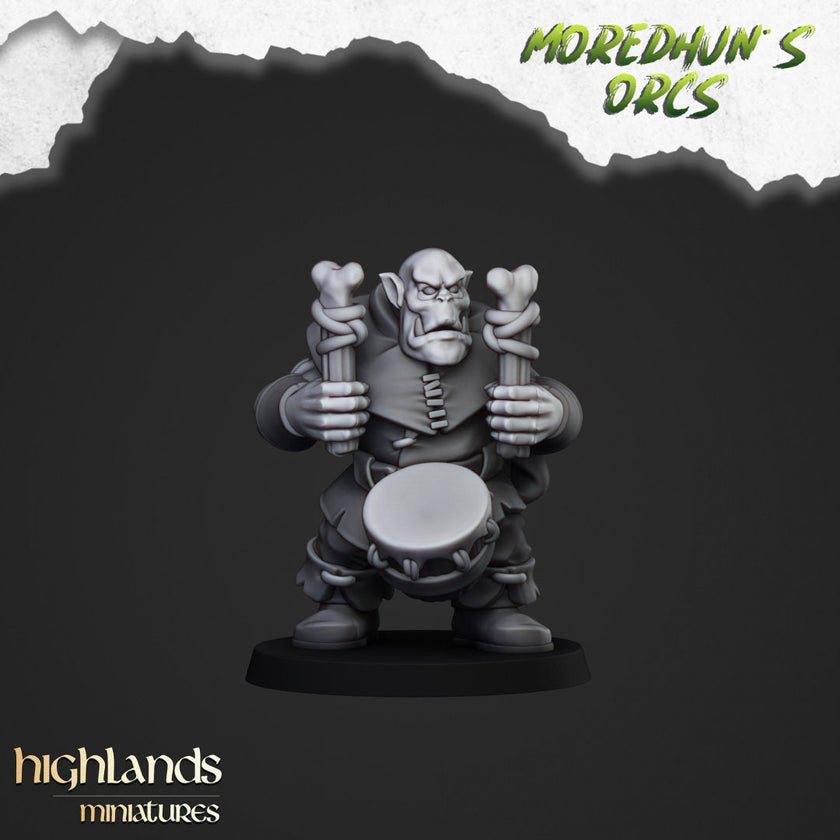 Orc Archers - Highlands Miniatures | Goblin | Black Orc | Ork | Orcs | Warrior | Fantasy | Pathfinder | Wargaming | Squad | Bowmen | Ranged