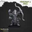 Orc Archers - Highlands Miniatures | Goblin | Black Orc | Ork | Orcs | Warrior | Fantasy | Pathfinder | Wargaming | Squad | Bowmen | Ranged