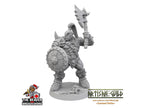 Axe and Shield Orc Barbarian dnd mini - Artisan Guild | Barbarian | Warrior | Fighter | Goblinoid, Pathfinder, TTRPG, Wargaming, Monster