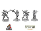 Female Orc Barbarian dnd mini with axe - Artisan Guild | Barbarian | Warrior | Fighter | Goblinoid, Pathfinder, TTRPG, Wargaming, Monster