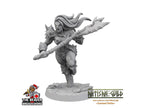 Female Orc Barbarian dnd mini with big axe - Artisan Guild | Barbarian | Warrior | Fighter | Goblinoid, Pathfinder, TTRPG, Wargaming Monster