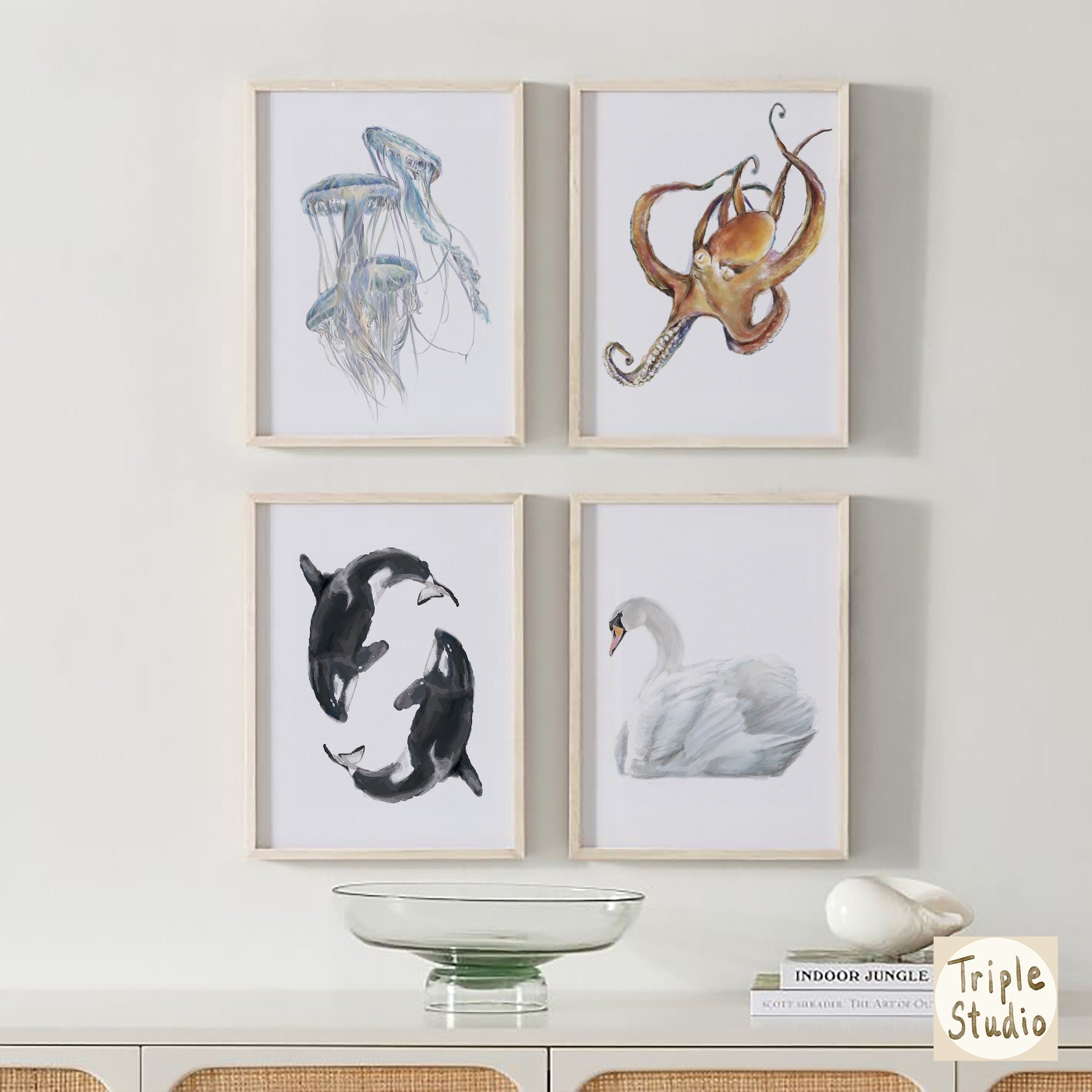 Whale Art Print