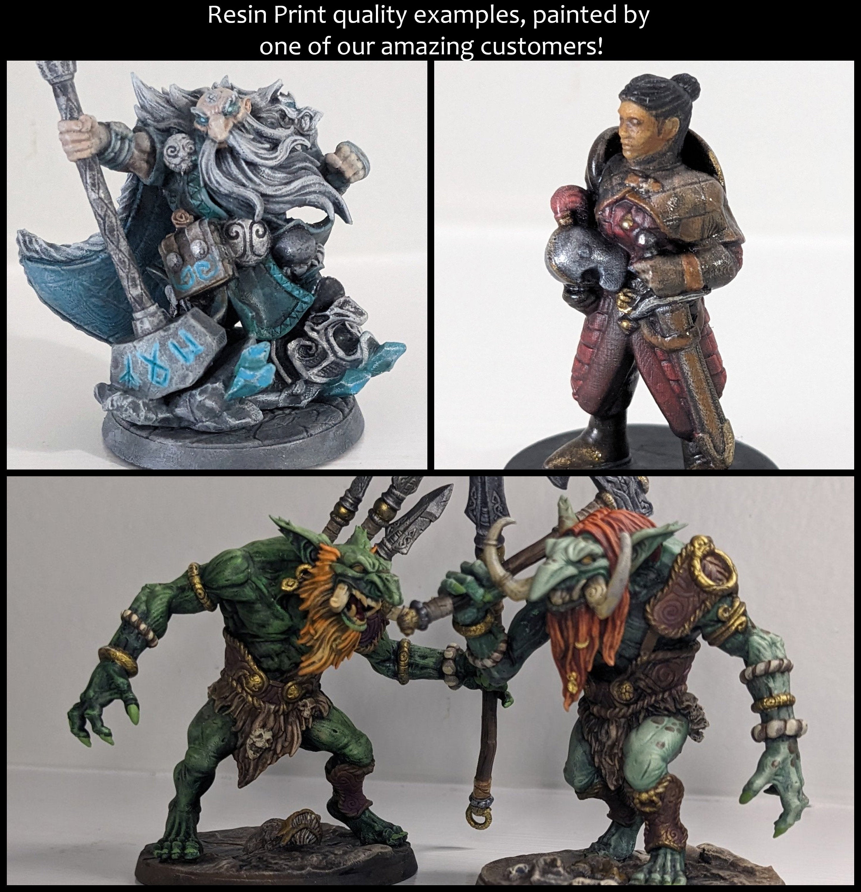 Dark Elf 1 | DnD Miniature, Premium Resin, Durable and Tough for your TTRPG and Wargaming! 32mm, 28mm, Female, Drow, Ranger, Sniper