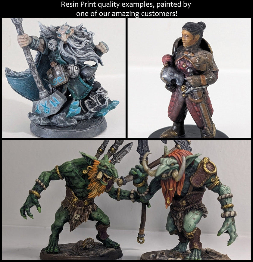 Ogre with Dwarf Stew - Artisan Guild | DnD | Fighter | Barbarian | Monster | Pathfinder | TTRPG | Wargaming, Frostgrave, Cook, Chef, Hero