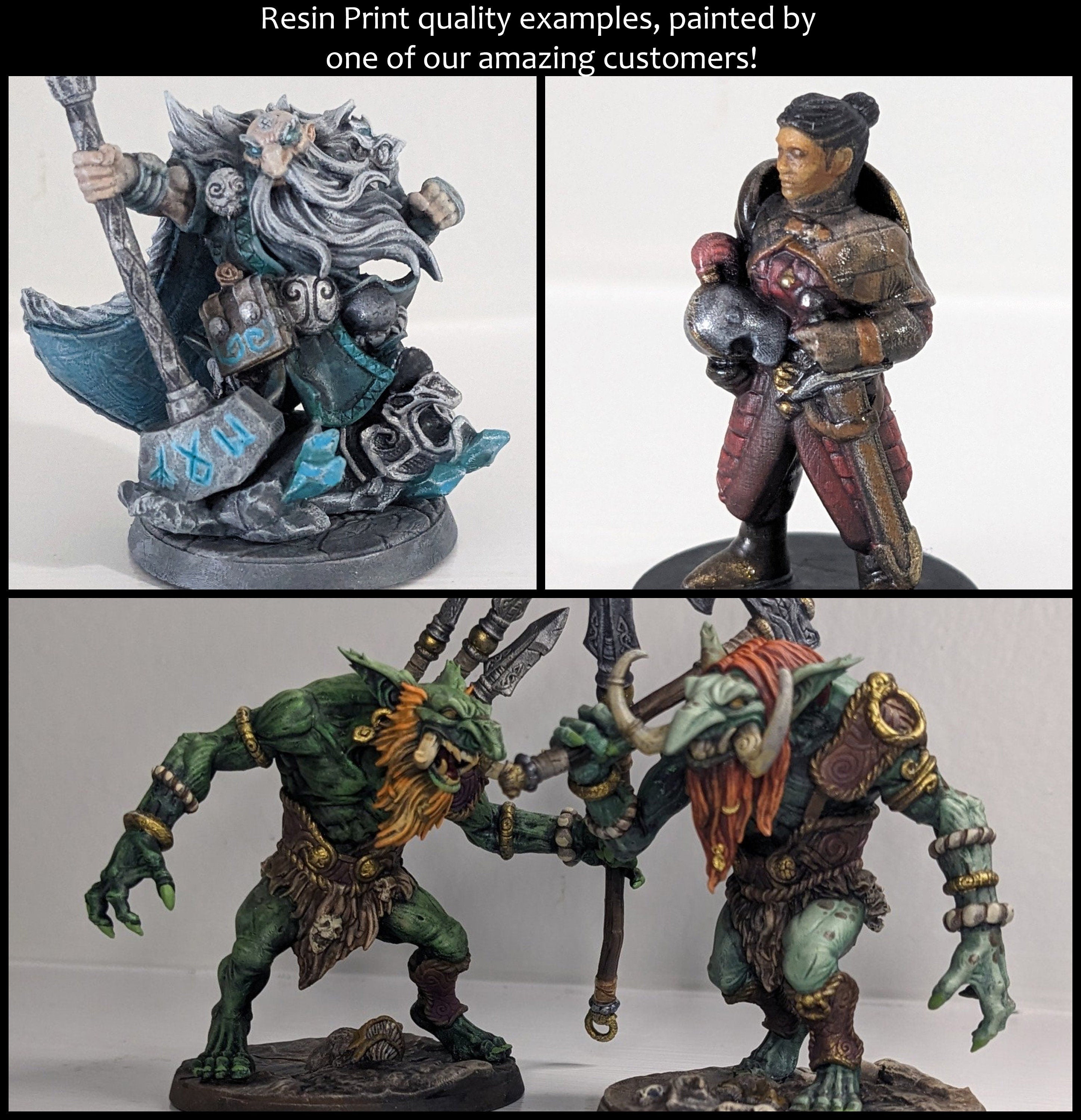 Sahuagin wizard dnd mini - Artisan Guild | Fish | Warlock, Sorcerer, Kuo-toa, Underwater | Pathfinder | Locathah | TTRPG, Wargaming, Monster