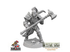Maul Weilding Male Fighter dnd Mini - Artisan Guild | Barbarian | Knight | Cleric | Paladin, Pathfinder, TTRPG, Wargaming, Warrior, Human