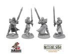 Female Human Fighter dnd Mini with Greatsword dnd mini - Artisan Guild | Barbarian | Knight | Cleric | Paladin, Pathfinder, TTRPG, Wargaming