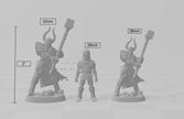 Armored Human Fighter dnd Mini with Maul dnd - Artisan Guild | Barbarian | Knight | Cleric, Paladin, Pathfinder, TTRPG, Wargaming, Warrior