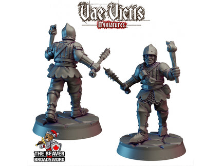 City Watch Guardsman 3 dnd mini - Vae Victis | Fighter | Paladin | Human  | Male | Guard | Knight | Pathfinder, TTRPG, Wargaming, Frostgrave