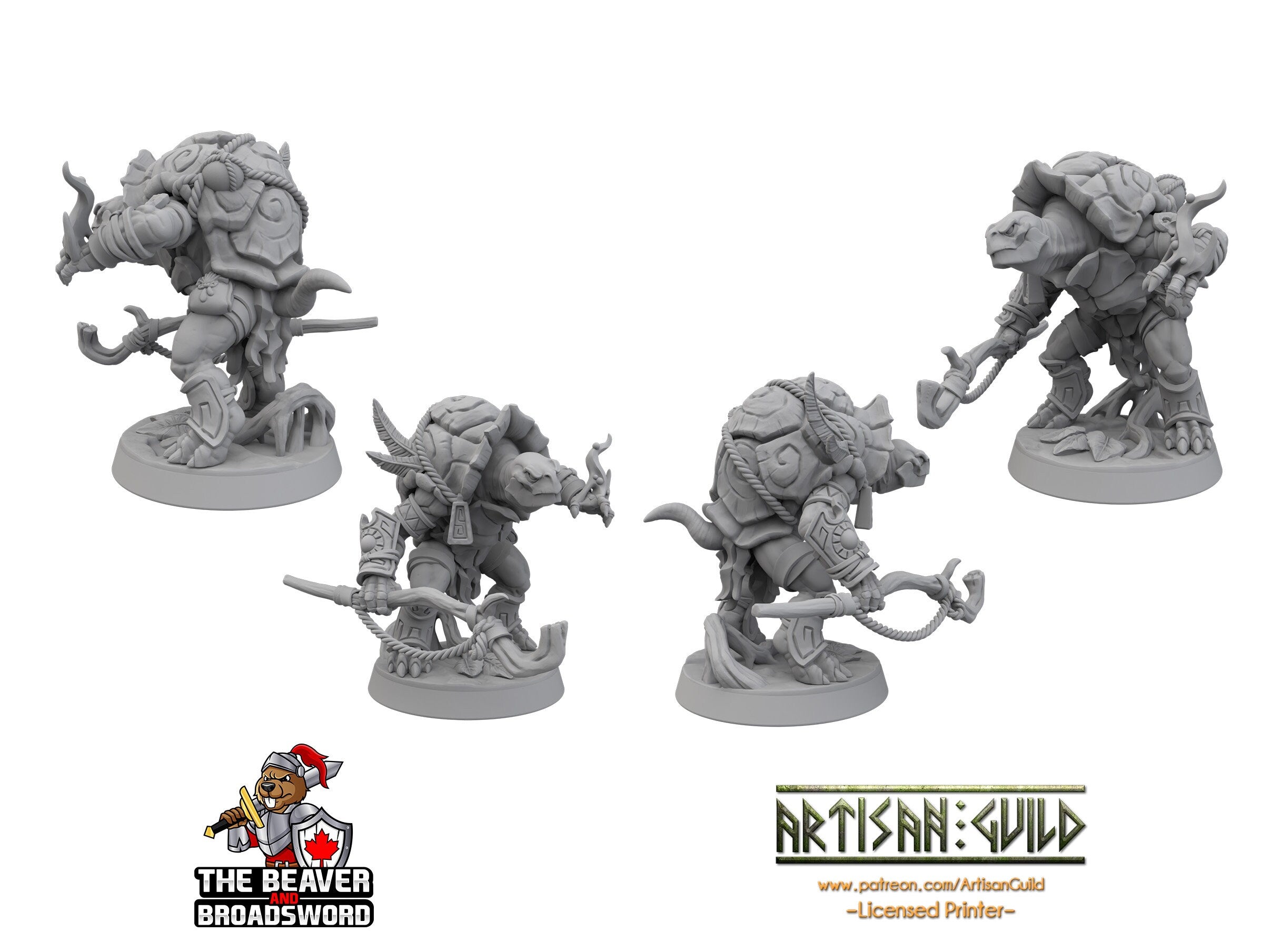 Turtlekin druid mini - Artisan Guild | DnD | Turtle | Tortle | Wizard | Sorcerer | Underwater | Pathfinder | Tortanian | TTRPG, Wargaming