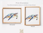 Turtle Art Print