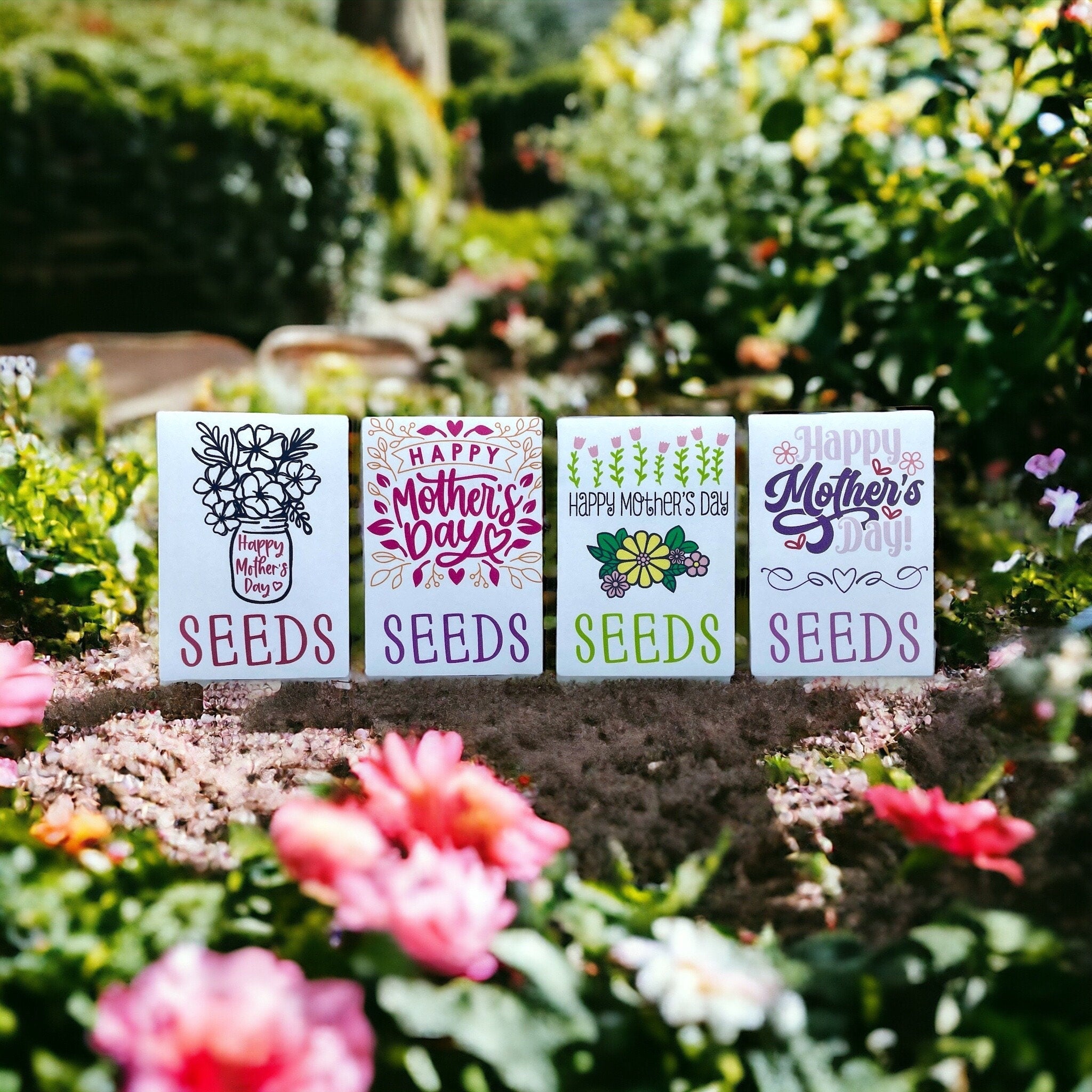 Seed Packages - Mother’s Day - Includes 10 Packages of Poppy Seeds