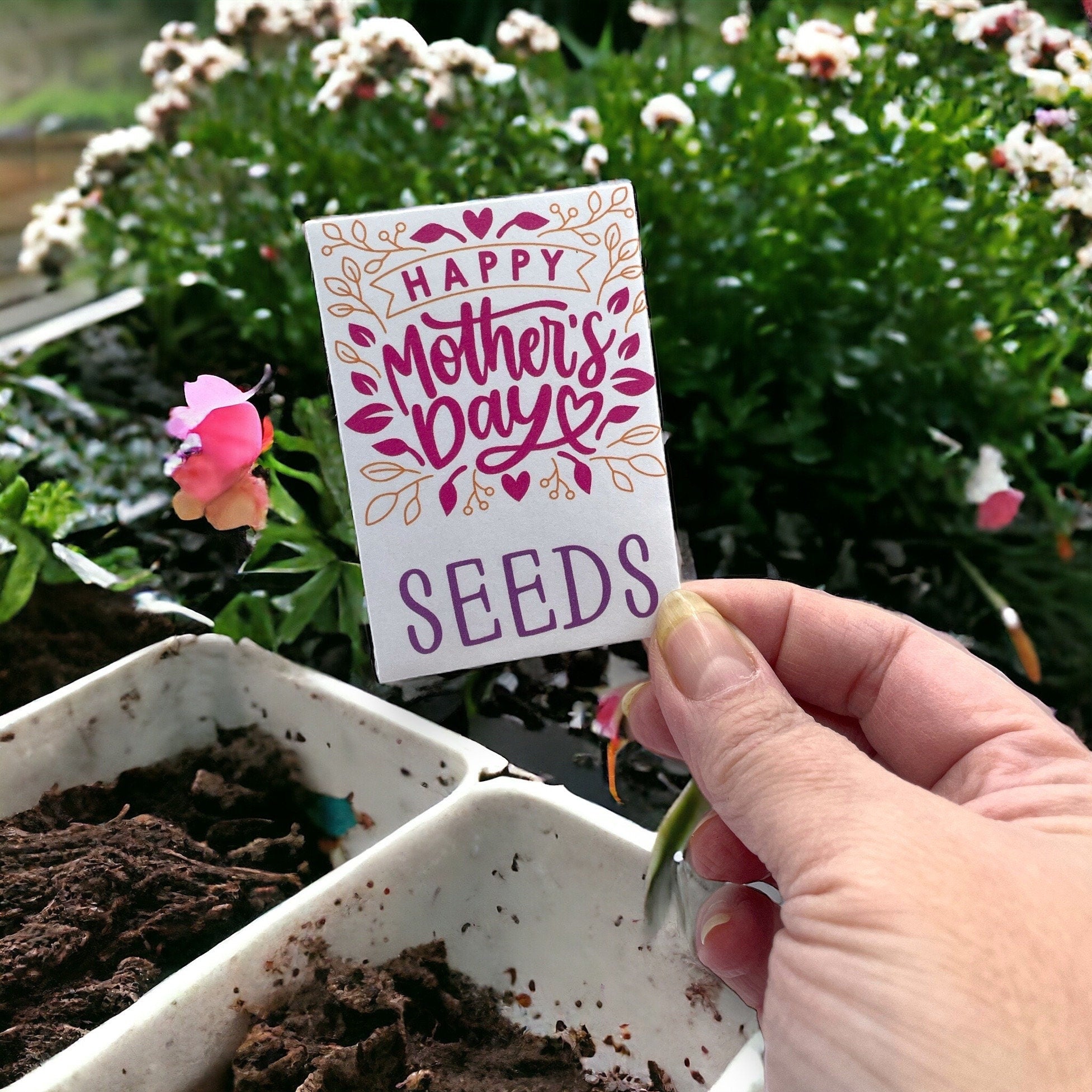 Seed Packages - Mother’s Day - Includes 10 Packages of Poppy Seeds