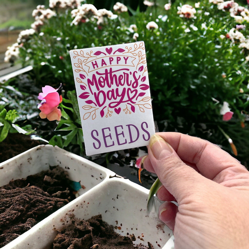 Seed Packages - Mother’s Day - Includes 10 Packages of Poppy Seeds