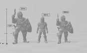 City Watch Guardsman 1 dnd mini - Vae Victis | Fighter | Paladin | Human  | Male | Guard | Knight | Pathfinder, TTRPG, Wargaming, Frostgrave