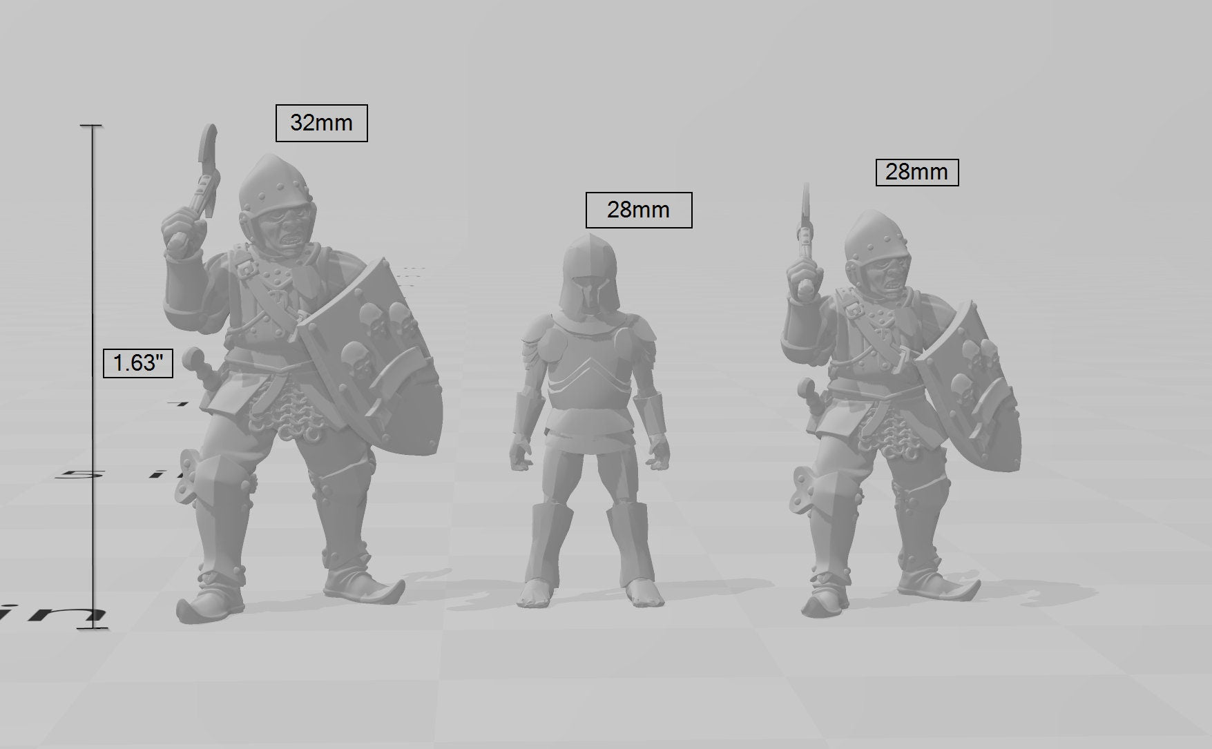 City Watch Guardsman 1 dnd mini - Vae Victis | Fighter | Paladin | Human  | Male | Guard | Knight | Pathfinder, TTRPG, Wargaming, Frostgrave